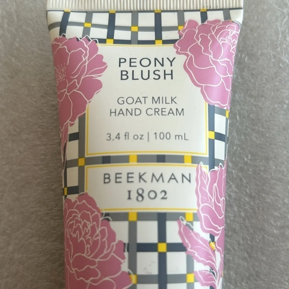 Beekman 1802 Goat Milk Hand Cream 3.4 oz. (PEONY BLUSH) (sealed)
